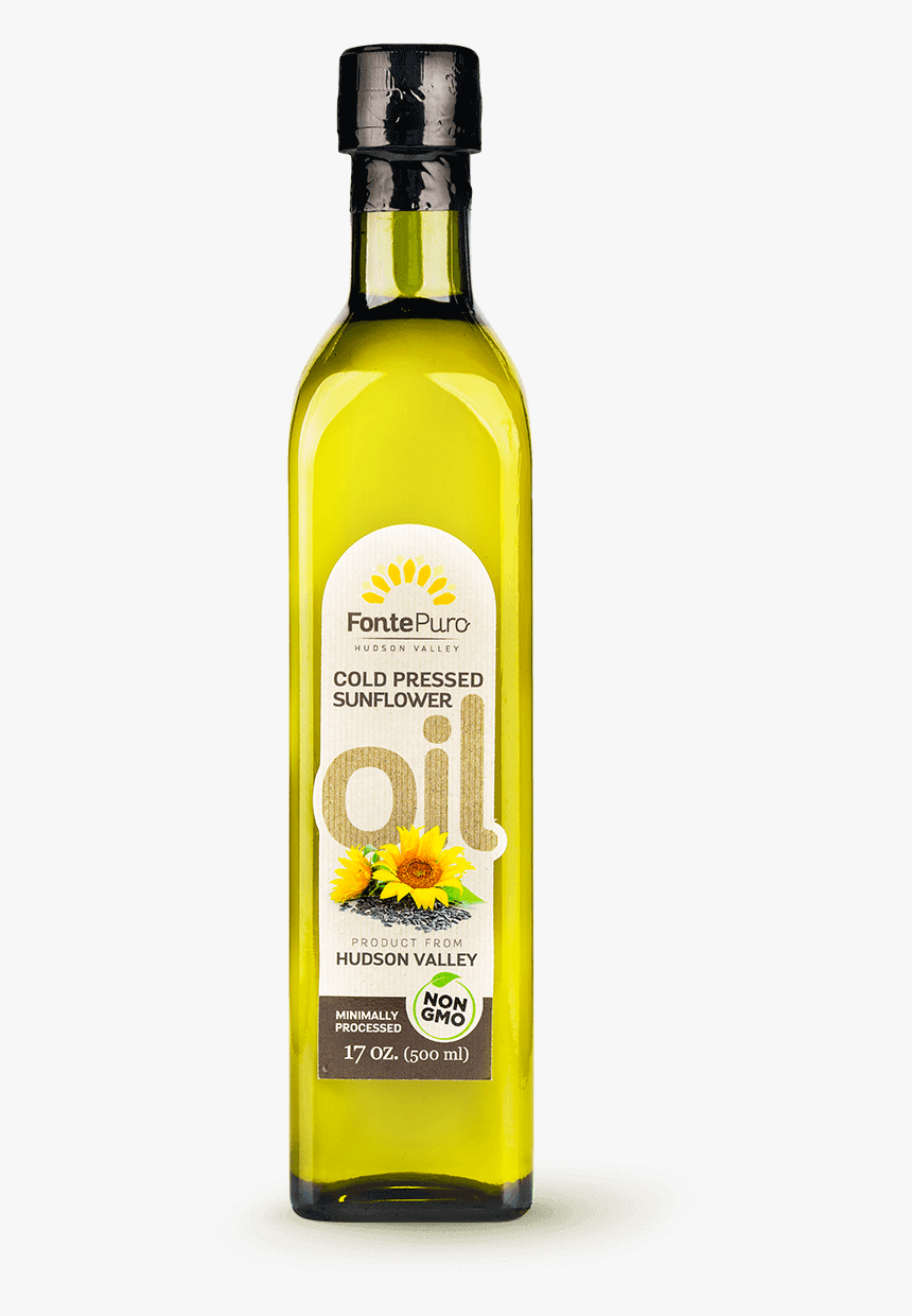 Sunflower-oil - Bottle, HD Png Download, Free Download