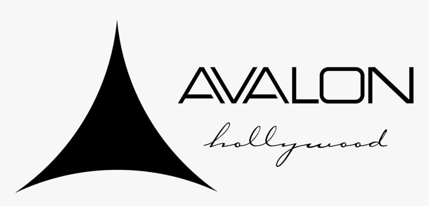 Avalon Hollywood Black Logo Transparent - Avalon Hollywood, HD Png Download, Free Download