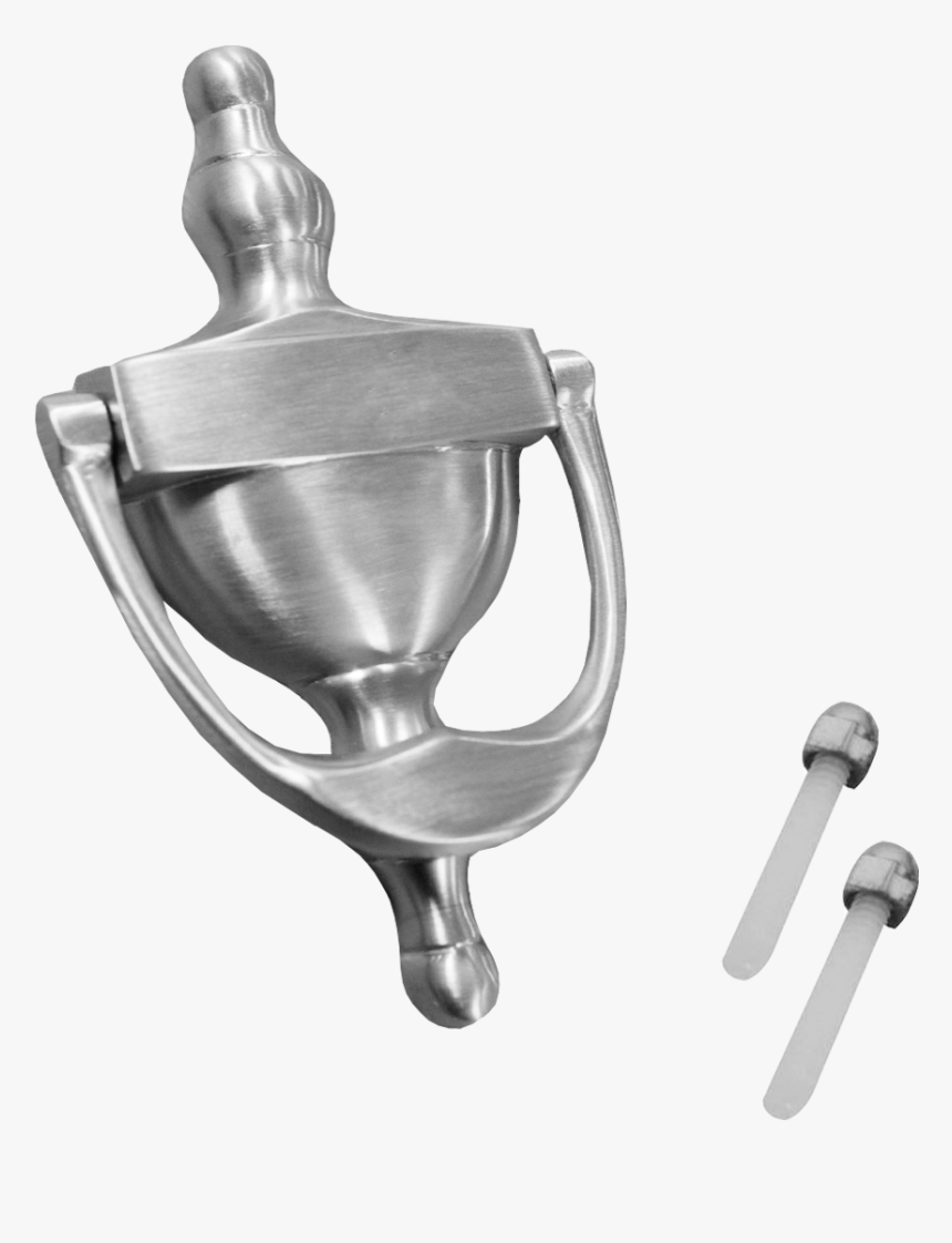 Std Urn Door Knocker 6" - Upvc Silver Door Knocker, HD Png Download, Free Download