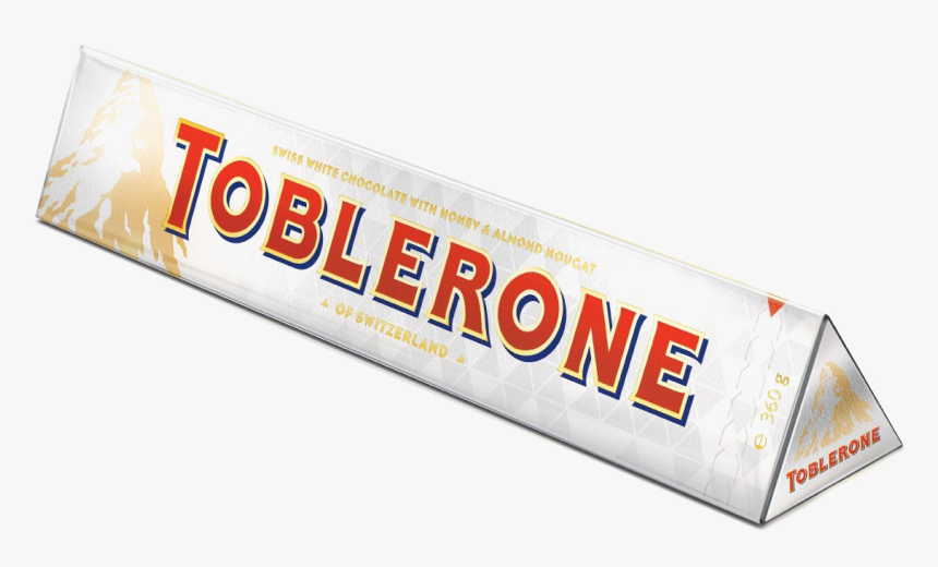 Giant White Chocolate Toblerone, HD Png Download, Free Download