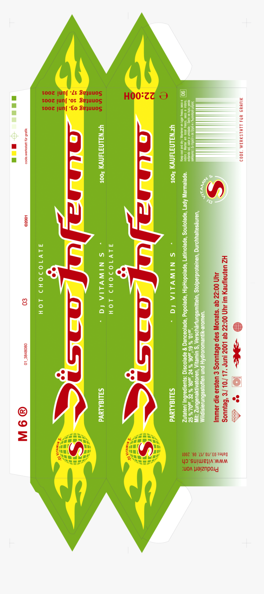 Discoinferno Toblerone6hoch , Png Download - Graphic Design, Transparent Png, Free Download