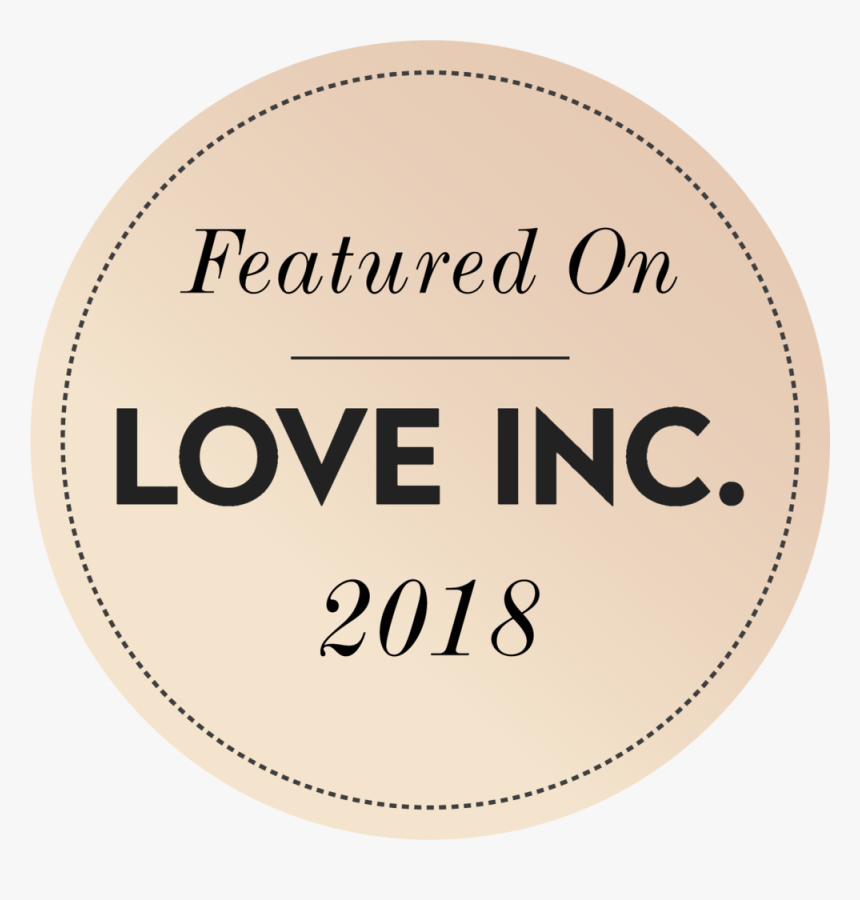 Love Inc Badge Peach Combo - Portable Network Graphics, HD Png Download, Free Download