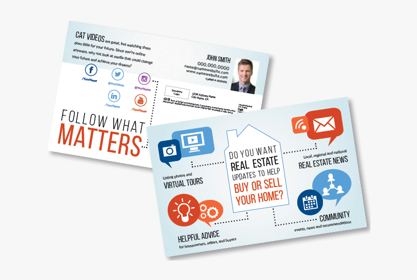 Social Media Postcard Design, HD Png Download, Free Download