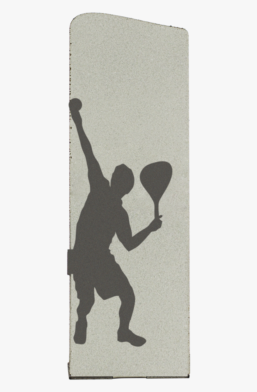 Metal Silver Trophy Silhouette Player Paddle - Slam Dunk, HD Png Download, Free Download