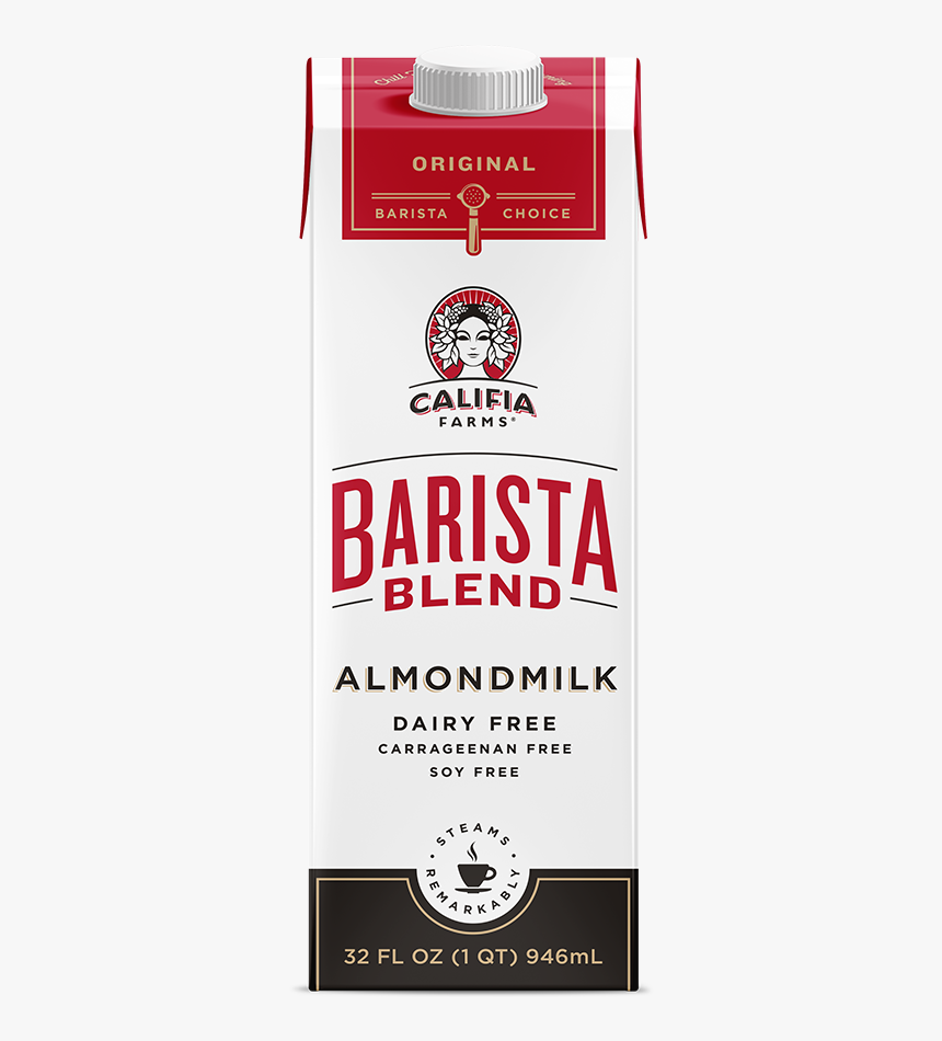 Barista Blend Almondmilk - Barista Blend Almond Milk Califia, HD Png Download, Free Download