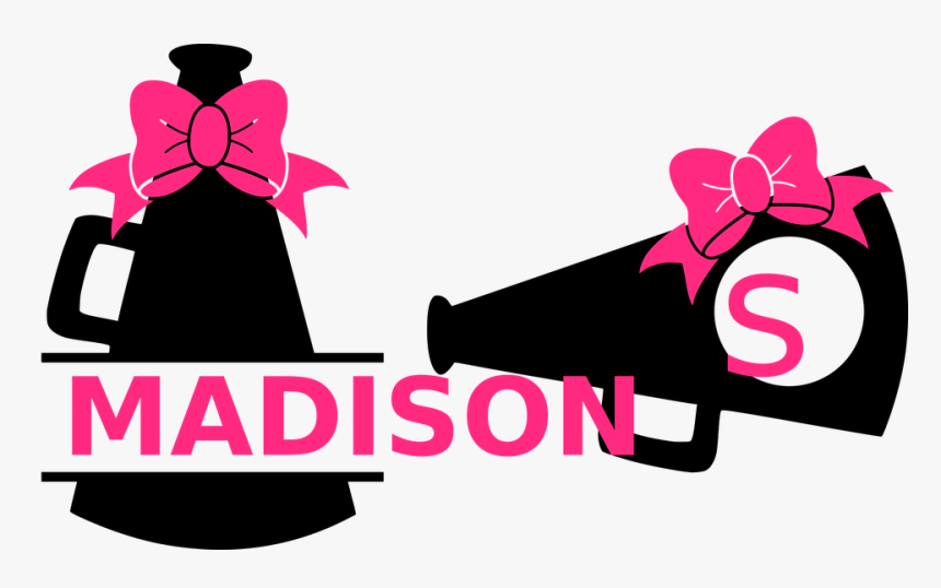 Megaphone With Bow Svg, HD Png Download, Free Download