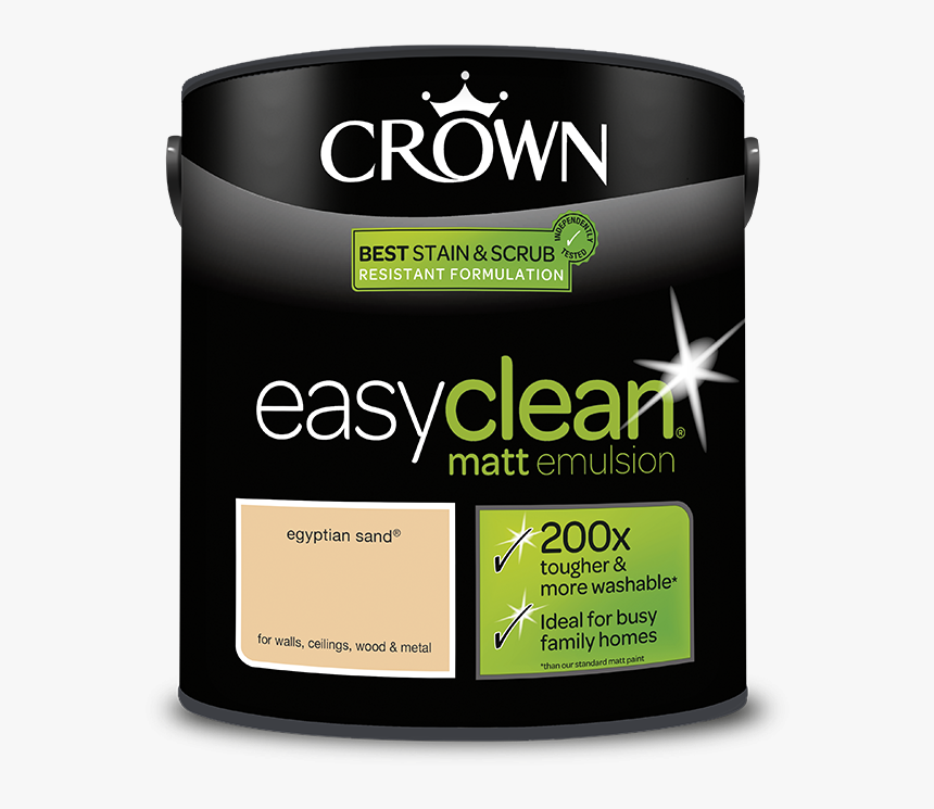 Crown Easy Clean Egyptian Sand - Crown Paint Powdered Clay, HD Png Download, Free Download