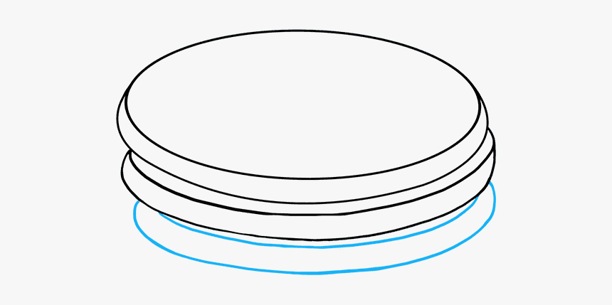 How To Draw Pancakes - Circle, HD Png Download, Free Download