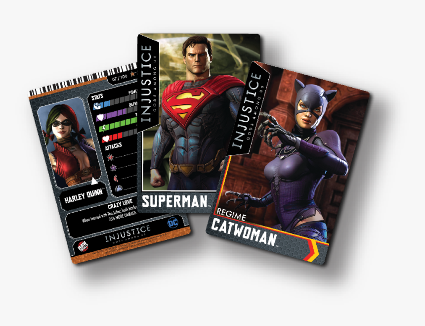 Overig Injustice Arcade Dave And Busters Card 17 Catwoman - Batgirl, HD Png Download, Free Download