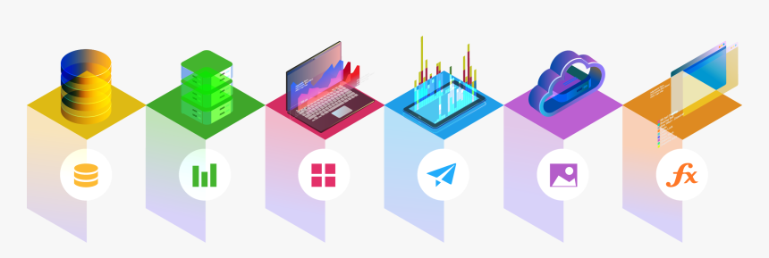 Isometric Modules - Graphic Design, HD Png Download, Free Download