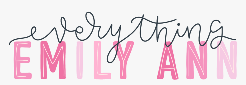 Everything Emily Ann Blog - Calligraphy, HD Png Download, Free Download