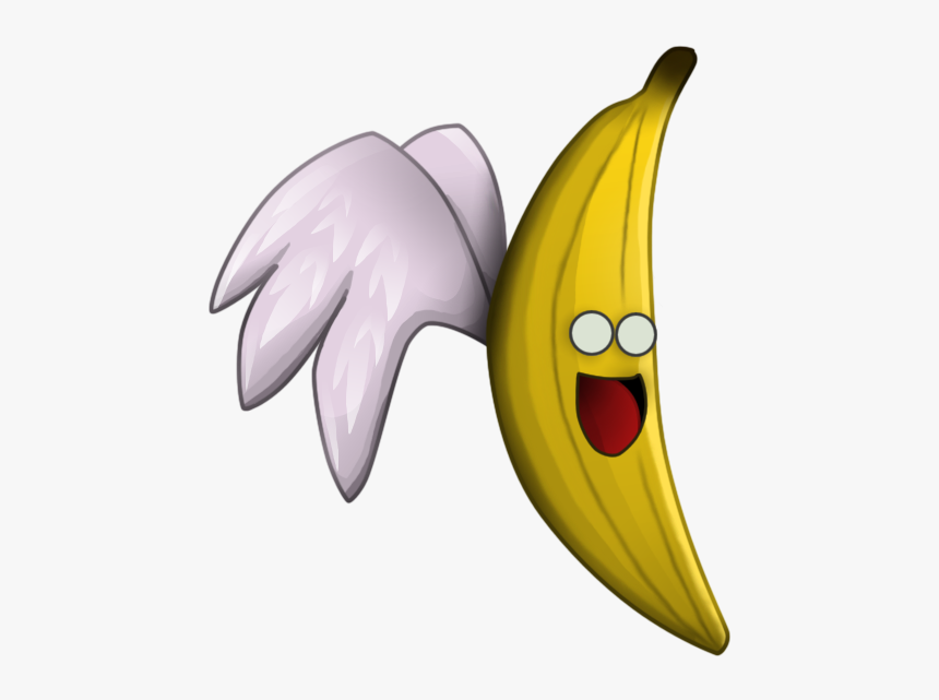 Flying Bananas With Wings, HD Png Download, Free Download