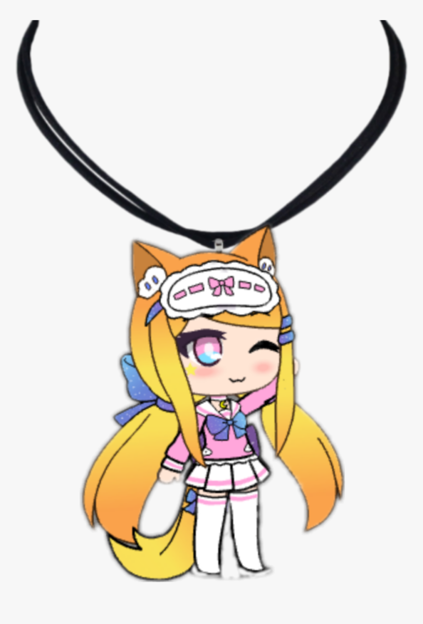 ##gachalife Necklace - Cartoon, HD Png Download, Free Download