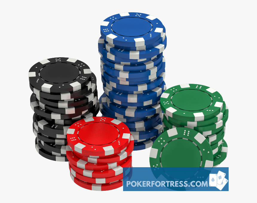 4 Colors Of Poker Chips - Poker, HD Png Download - kindpng