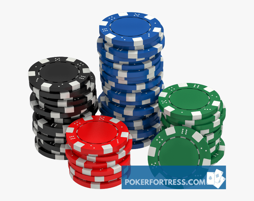 4 Colors Of Poker Chips Poker Hd Png Download Kindpng