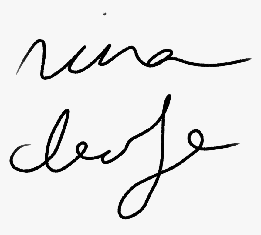 Nina Cleofe - Calligraphy, HD Png Download, Free Download