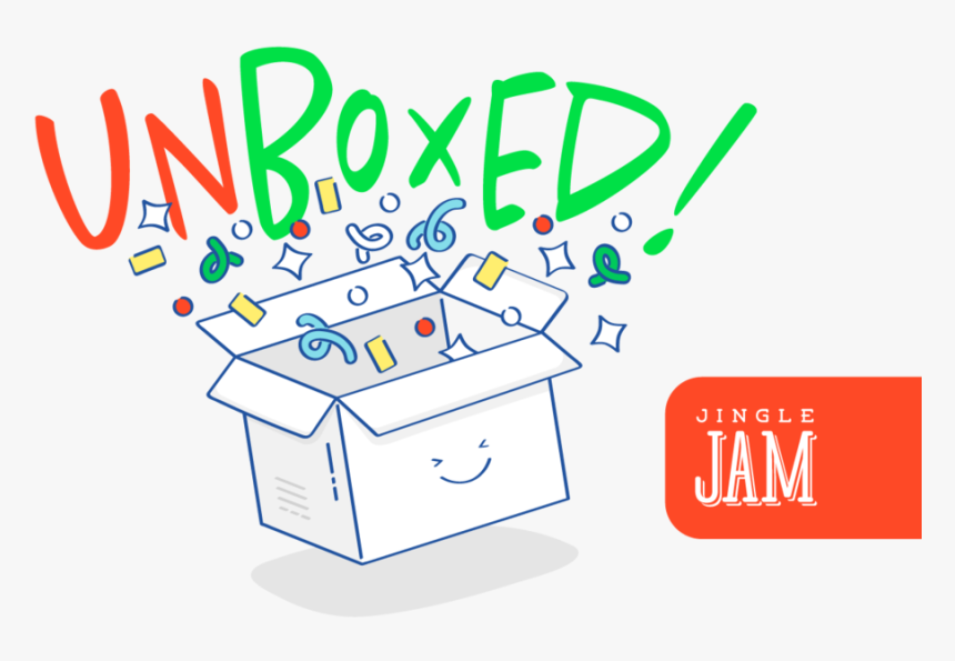 Jingle Jam Unboxed Logo-02 - Jingle Jam Unboxed, HD Png Download, Free Download