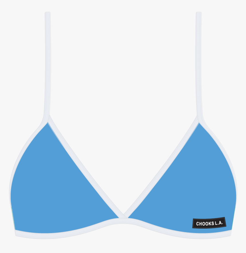 Shore Blue Bikini Top - Brassiere, HD Png Download, Free Download