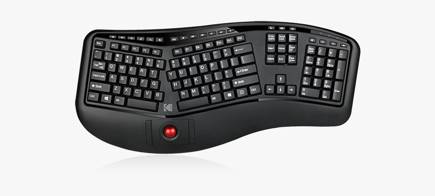 Truform 3500 - Transparent Ergonomic Keyboard, HD Png Download, Free Download