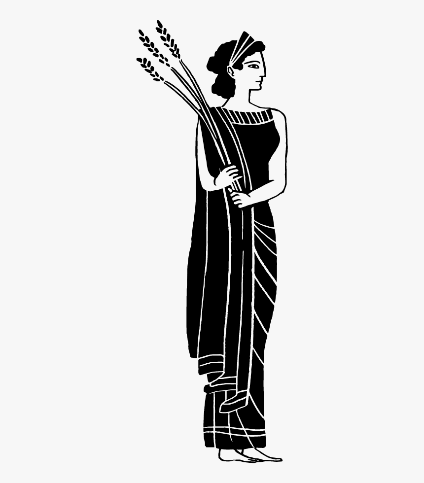 Demeter Black And White, HD Png Download, Free Download