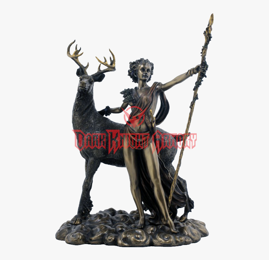 Cc7854 By Dark Knight Armoury - Greek Goddess Artemis Statue, HD Png Download, Free Download