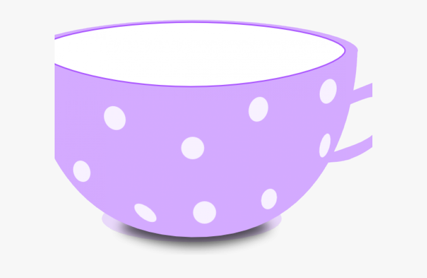 Teacup Clipart Polka Dot - Tea Cup Clipart, HD Png Download, Free Download