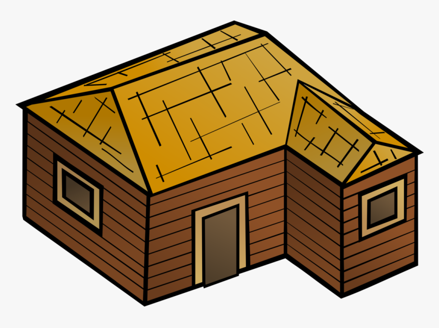 Collection Of House - Wood House Clipart, HD Png Download, Free Download