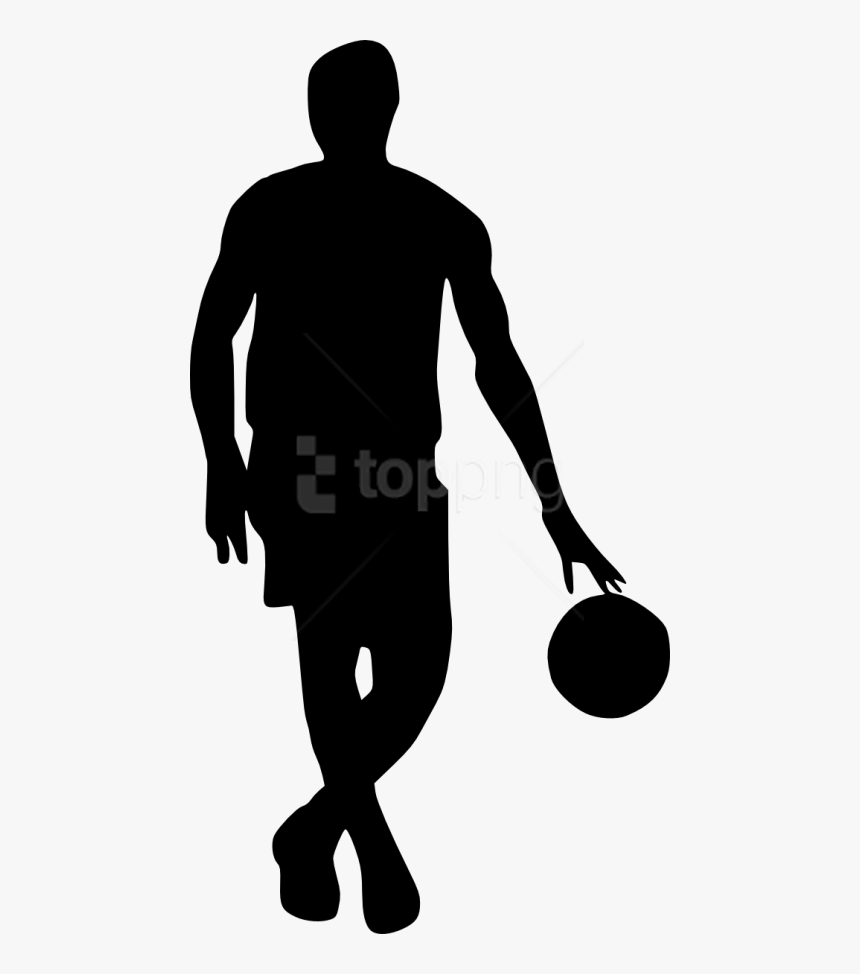 Free Png Basketball Player Silhouette Png - Transparent Basketball Player Clipart, Png Download, Free Download