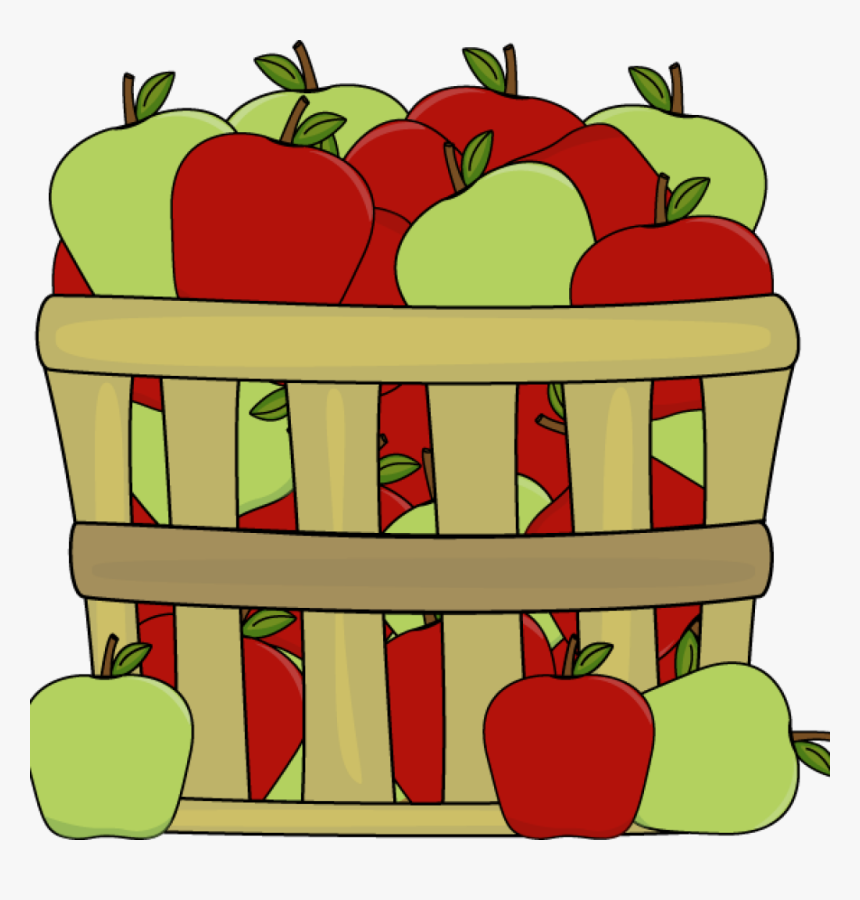 Bucket Of Apples Clipart, HD Png Download, Free Download