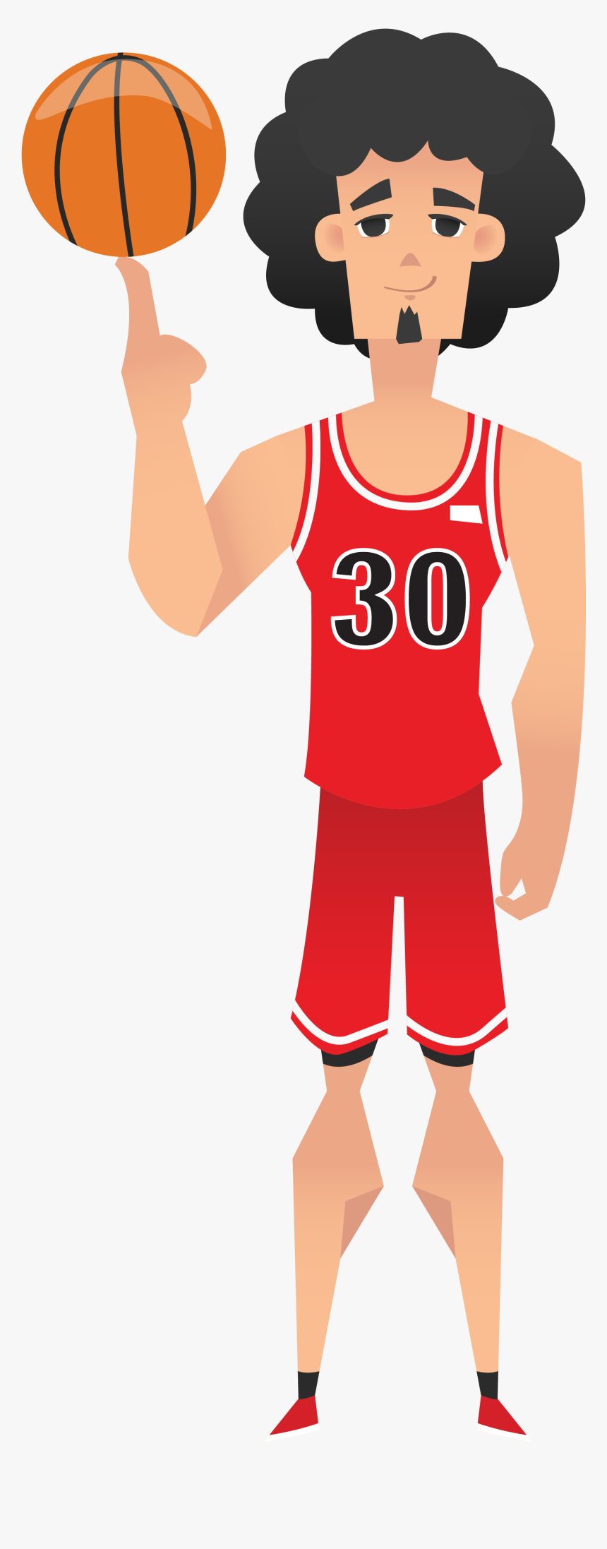 Clip Art Nba Transparent Cartoon Basketball Player Png Png Download Kindpng