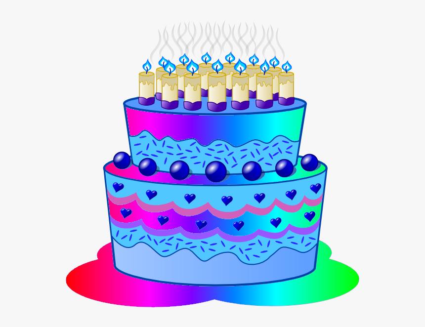 Birthday Cake Cliparts Png Transparent Background - Birthday Cake Clip Art,  Png Download - kindpng