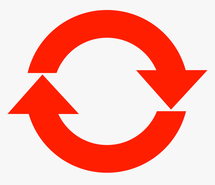 Circle Arrow Icon Red Red Refresh Icon Png Transparent Png