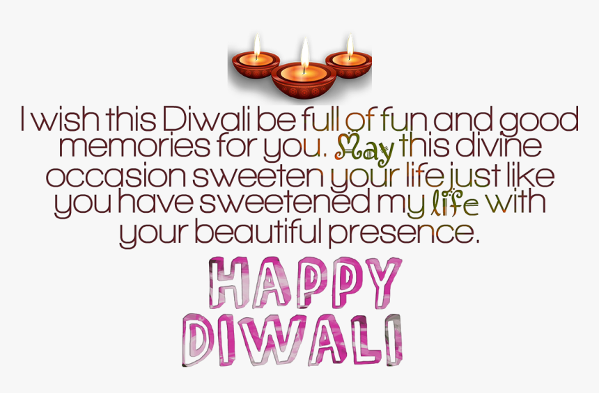 Diwali Wishes Png Image Free Download - European Computer Driving Licence, Transparent Png, Free Download