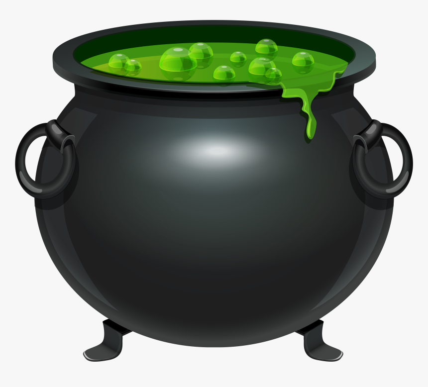 Halloween Witches Cauldron Clip Art - Witch Cauldron Png, Transparent Png, Free Download