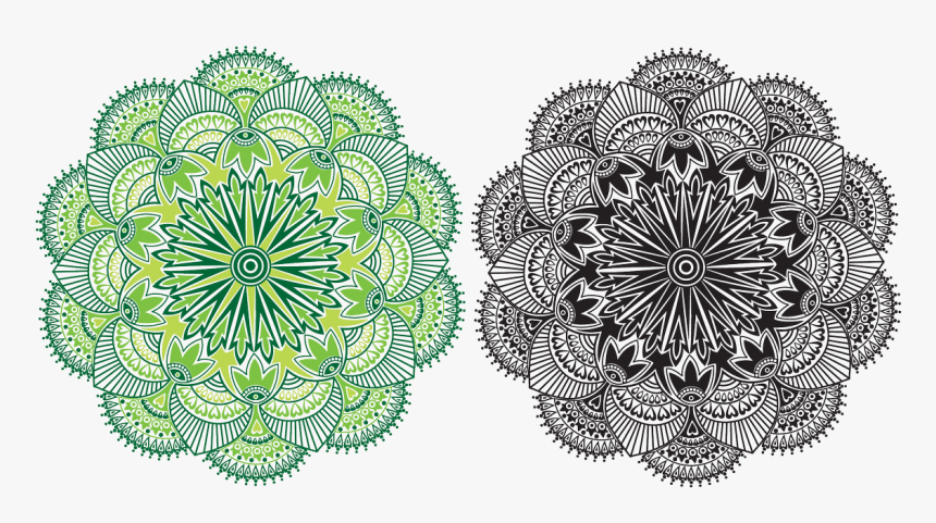 Zentangle Mandala, HD Png Download, Free Download