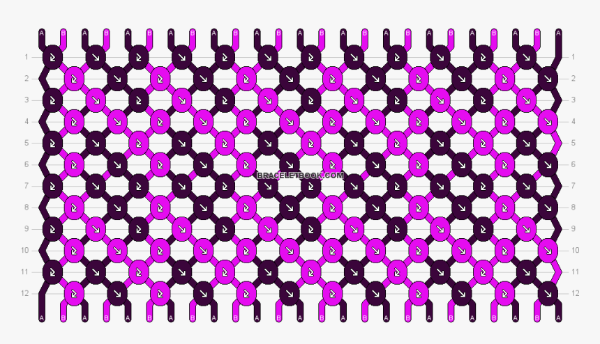 Transparent Diagonal Stripe Pattern Png - Popular Cool Friendship Bracelet Patterns, Png Download, Free Download