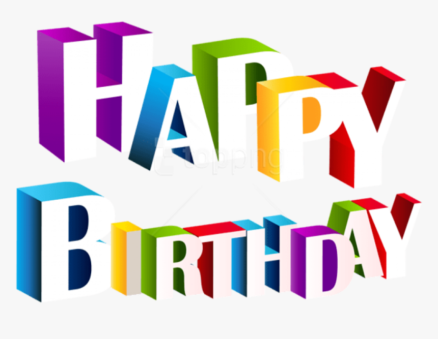 Free Png Download Happy Birthday Multlor Png Images - Happy Birthday Free Png, Transparent Png, Free Download