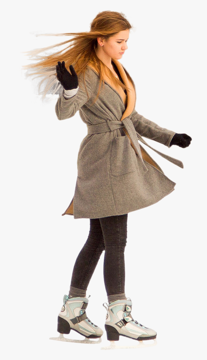 Ice Skater Girl Png, Transparent Png, Free Download