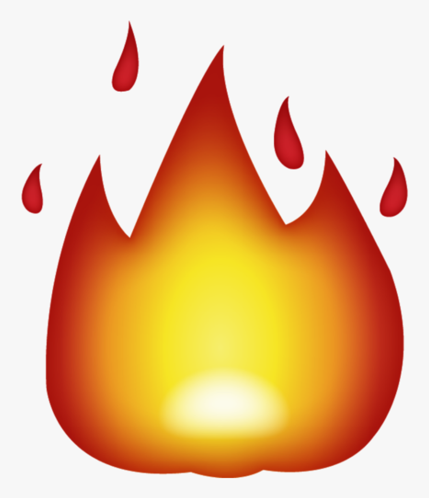 Emoji Fire - Fire Emoji Png, Transparent Png, Free Download