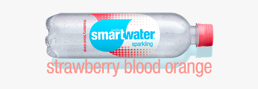 Smartwater Sparkling, Strawberry Blood Orange - Smart Water Bottle, HD Png Download, Free Download