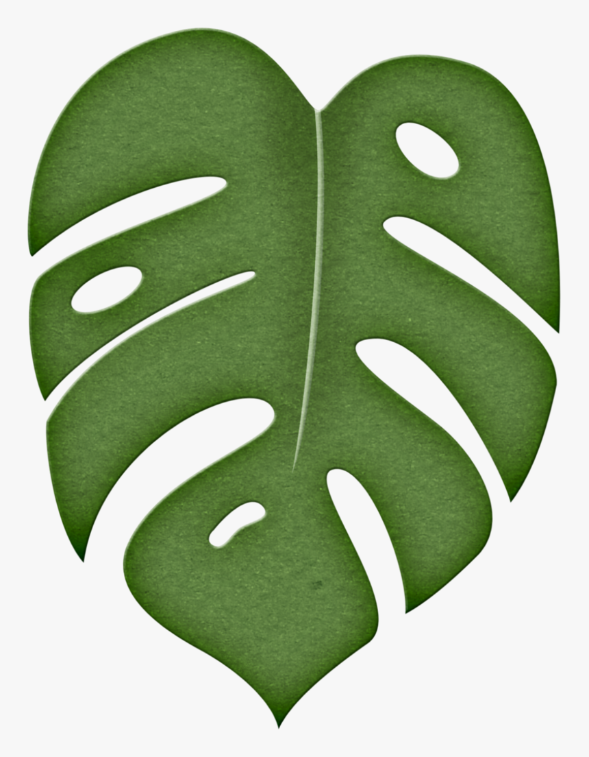 Download Leaves Clipart Green Tropical - Clipart Jungle Leaf, HD ...