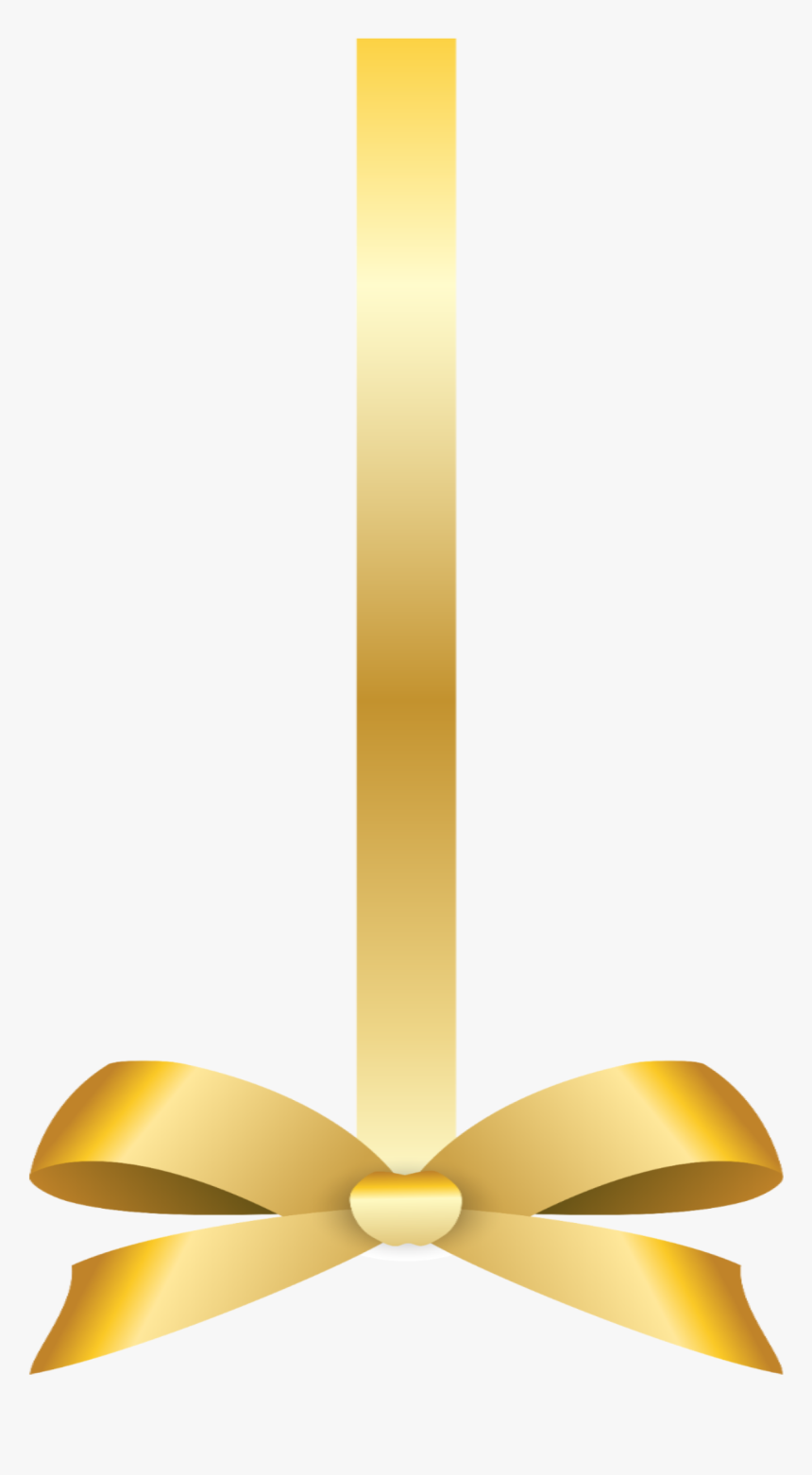 #mq #gold #bow #bows #ribbon, HD Png Download, Free Download