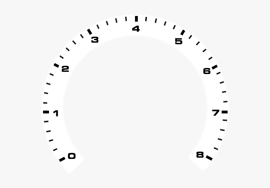 Full Gauge - Transparent Rpm Gauge, HD Png Download, Free Download