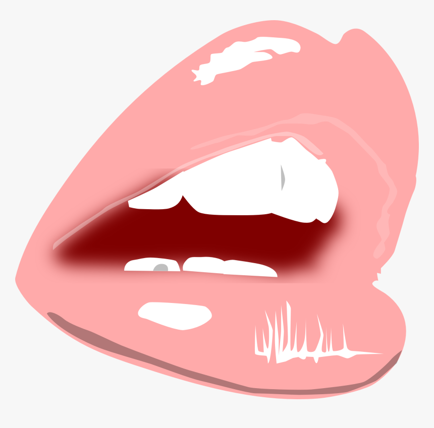 How To Make Lipstick Using Natural Materials - Transparent Lip Drawing Png, Png Download, Free Download