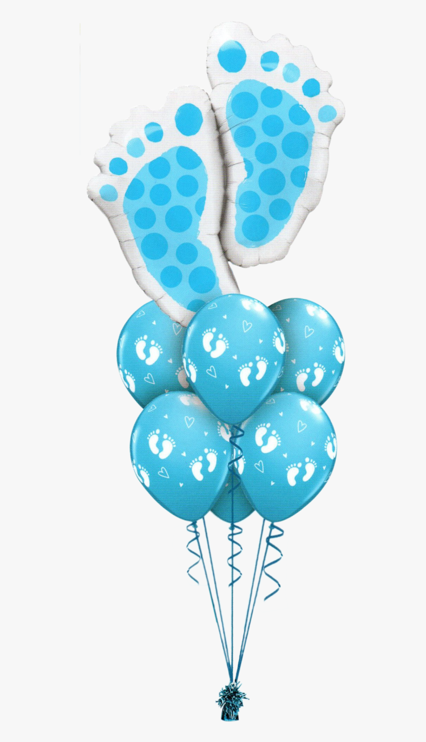 Blue Baby Ribbon Png, Transparent Png, Free Download