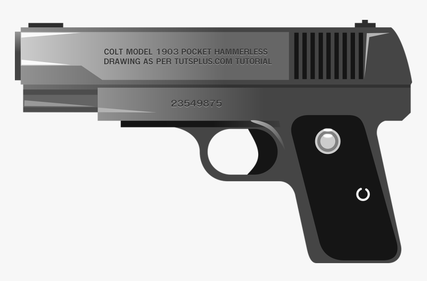 Police Gun Clipart Png, Transparent Png, Free Download