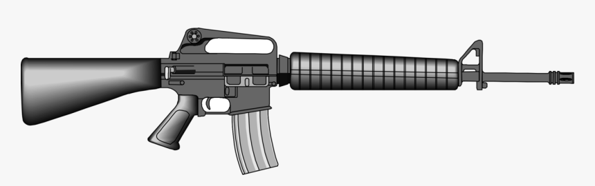 M16 Clipart, HD Png Download, Free Download