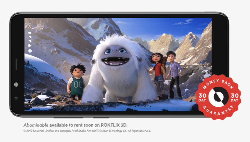 Rokit Io 3d - Everest The Yeti Abominable, HD Png Download, Free Download