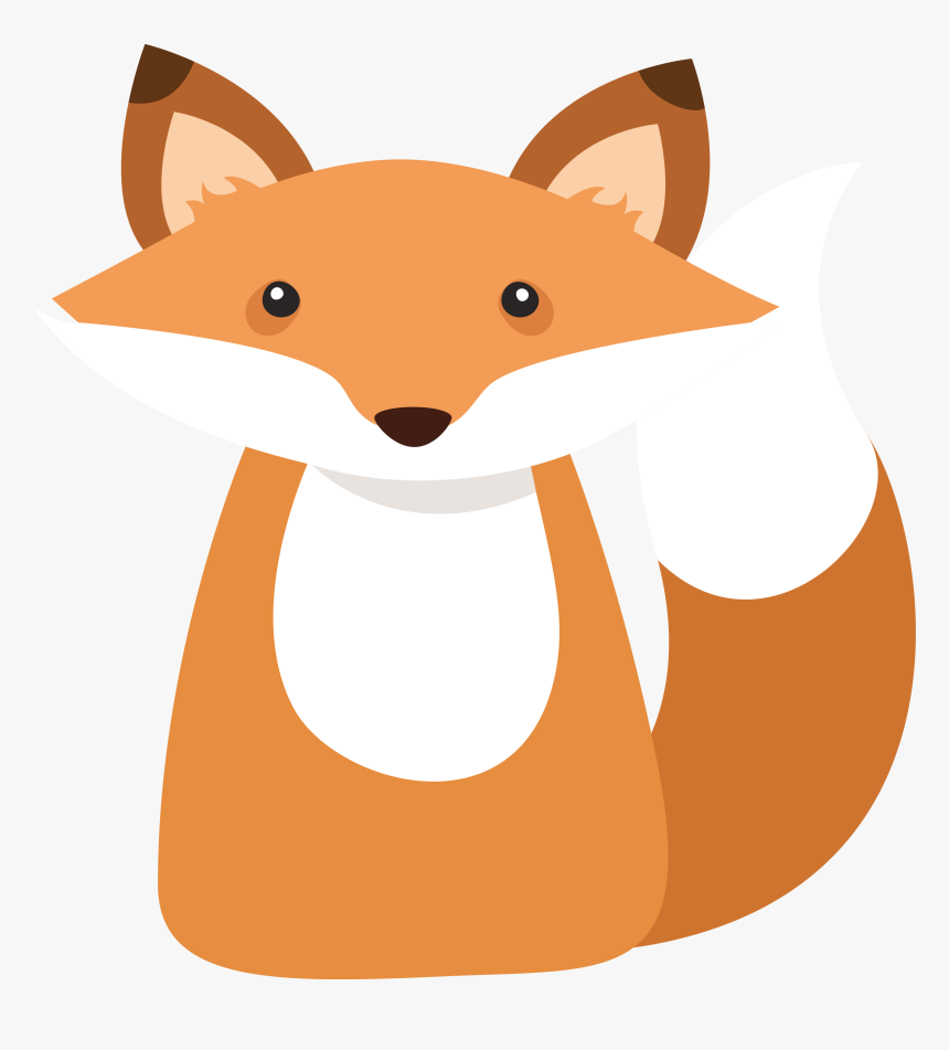 Cartoon Fox Drawing - Fox Drawing Png, Transparent Png, Free Download