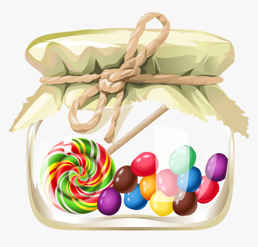 jar of sweets clipart